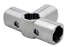 41D-160-0 MODULAR SOLUTION D28 CONNECTOR<BR>CONNECTOR SHAFT TO TRIPPLE END TEE